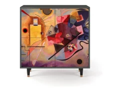 Aparador - 94x96x48 cm - BS3 - Modern Art, Antracita