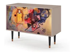 Aparador - 115x85x48 cm - BS4 - Modern Art, Latte