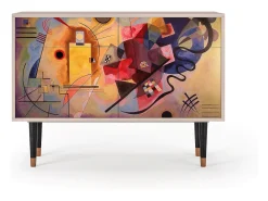 Aparador - 115x85x48 cm - BS4 - Modern Art, Latte