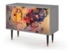 Aparador - 115x85x48 cm - BS4 - Modern Art, Gris