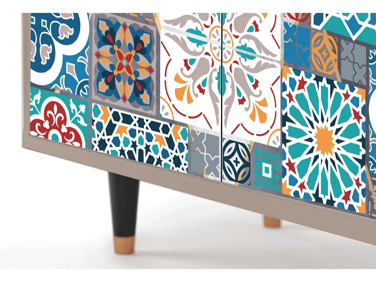 Aparador - 94x96x48 cm - BS3 - Moroccan Market, Latte