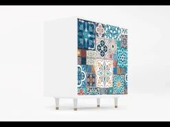 Aparador - 94x96x48 cm - BS3 - Moroccan Market, Blanco