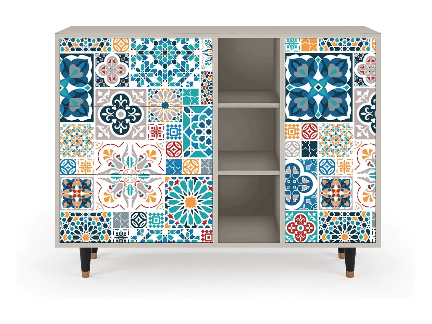 Aparador - 125x98x48 cm - BS2 - Moroccan Market, Arena