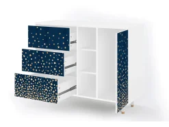 Aparador - 125x98x48 cm - BS2 - Night Skies, Blanco
