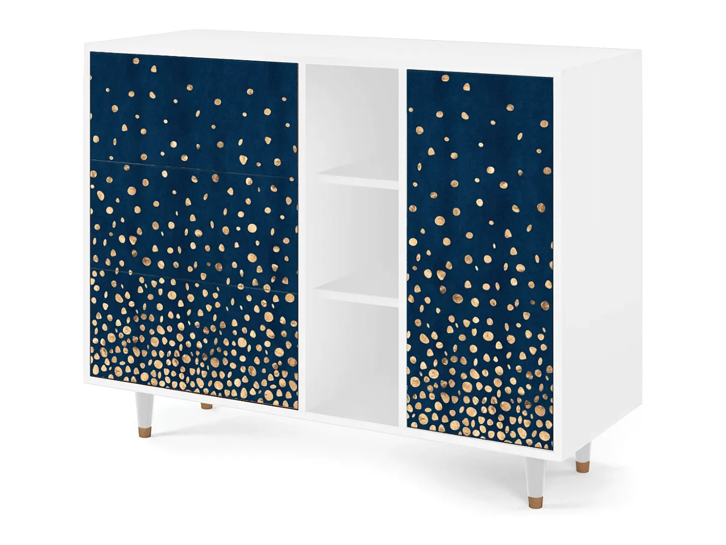 Aparador - 125x98x48 cm - BS2 - Night Skies, Blanco