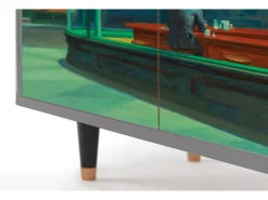 Aparador - 94x96x48 cm - BS3 - Nighthawks by Hopper, Gris