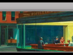 Aparador - 115x85x48 cm - BS4 - Nighthawks by Hopper, Gris