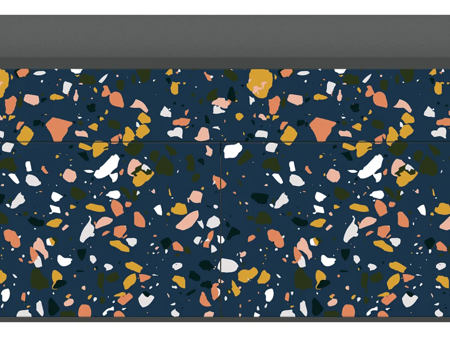 Aparador - 115x85x48 cm - BS4 - Night Sky Langhterns, Antracita