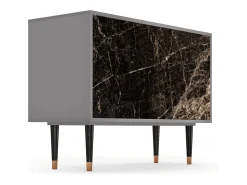 Aparador - 115x85x48 cm - BS4 - Night Abyss, Gris