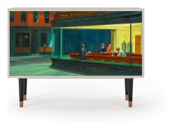 Aparador - 115x85x48 cm - BS4 - Nighthawks by Hopper, Arena