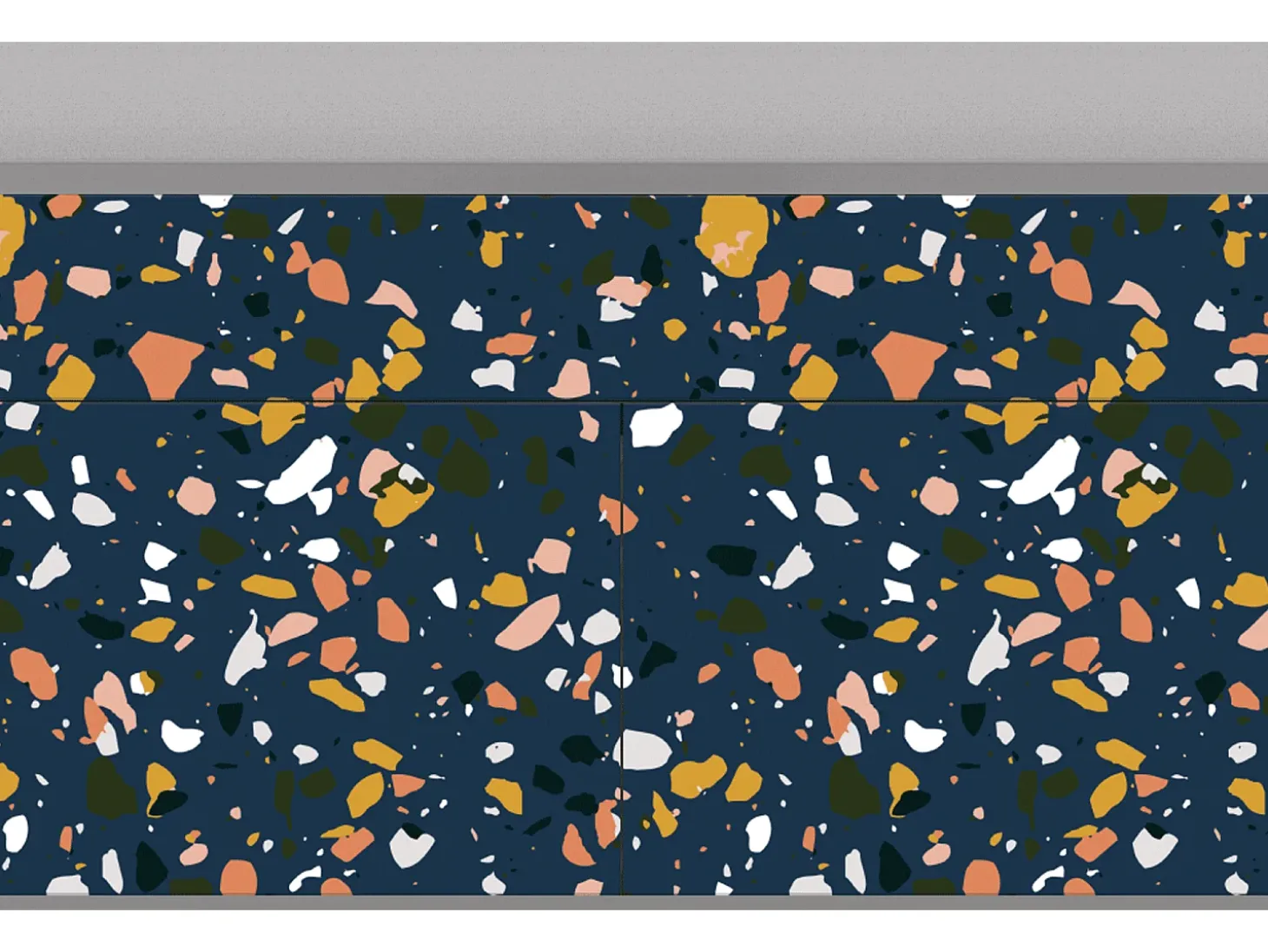 Aparador - 115x85x48 cm - BS4 - Night Sky Langhterns, Gris
