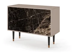 Aparador - 115x85x48 cm - BS4 - Night Abyss, Latte
