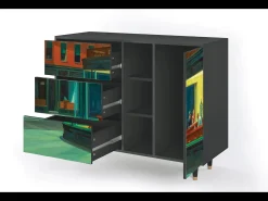 Aparador - 125x98x48 cm - BS2 - Nighthawks by Hopper, Antracita