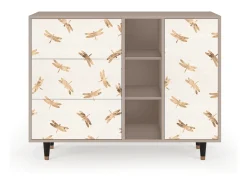 Aparador - 125x98x48 cm - BS2 - Nude Dragonflies, Latte
