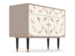Aparador - 115x85x48 cm - BS4 - Nude Dragonflies, Latte