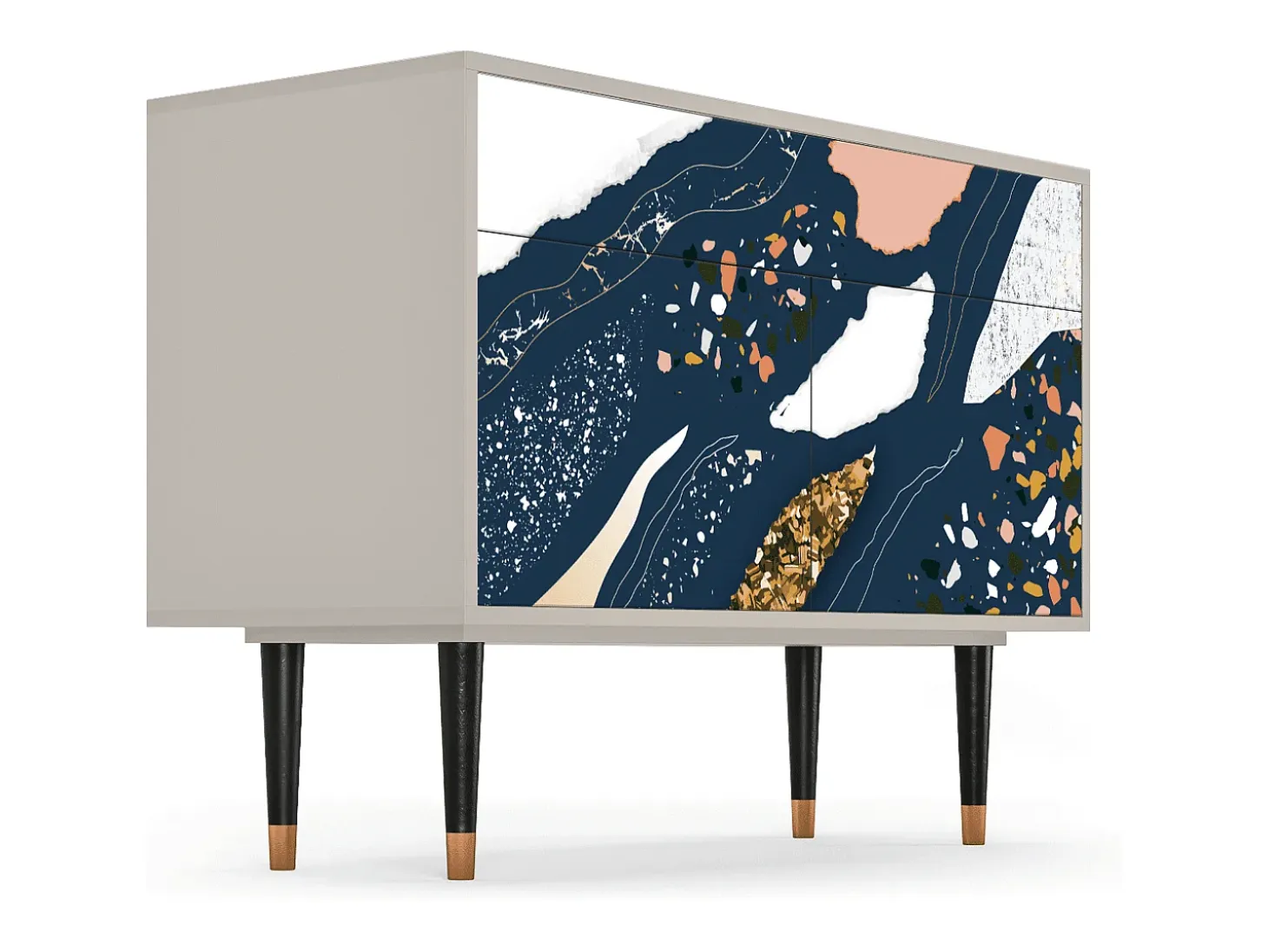 Aparador - 115x85x48 cm - BS4 - Nude Iceberg, Arena