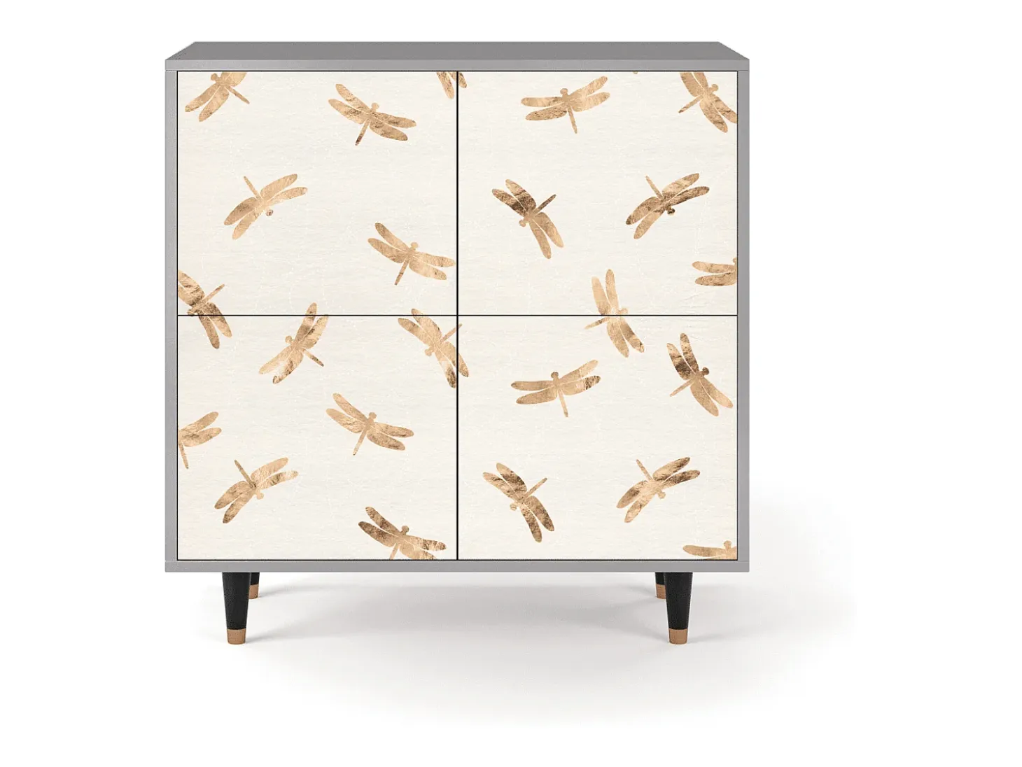 Aparador - 94x96x48 cm - BS3 - Nude Dragonflies, Gris