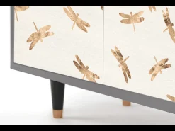 Aparador - 94x96x48 cm - BS3 - Nude Dragonflies, Gris
