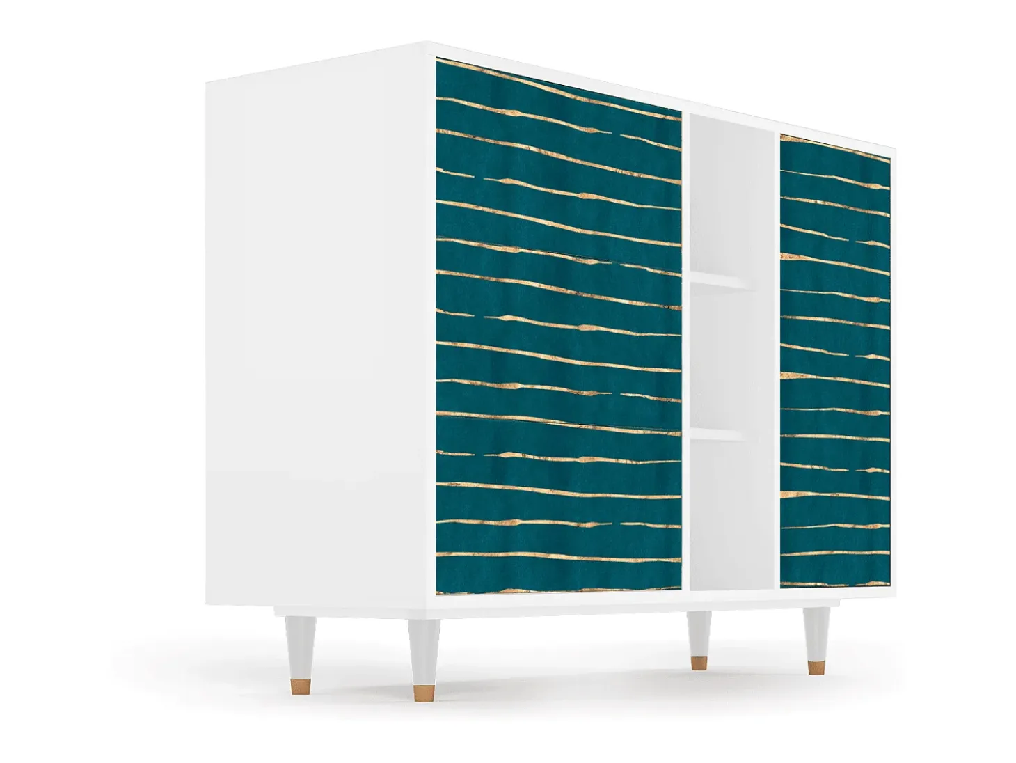 Aparador - 125x98x48 cm - BS2 - Ocean Drive, Blanco
