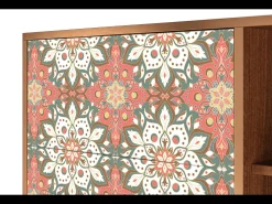 Aparador - 125x98x48 cm - BS2 - Peach Grove, Nogal