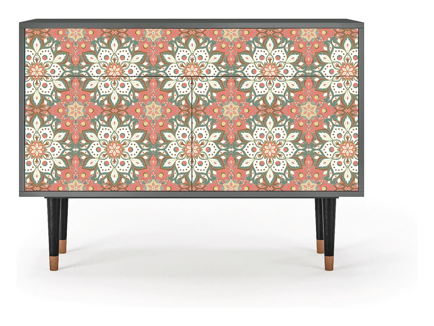 Aparador - 115x85x48 cm - BS4 - Peach Grove, Antracita