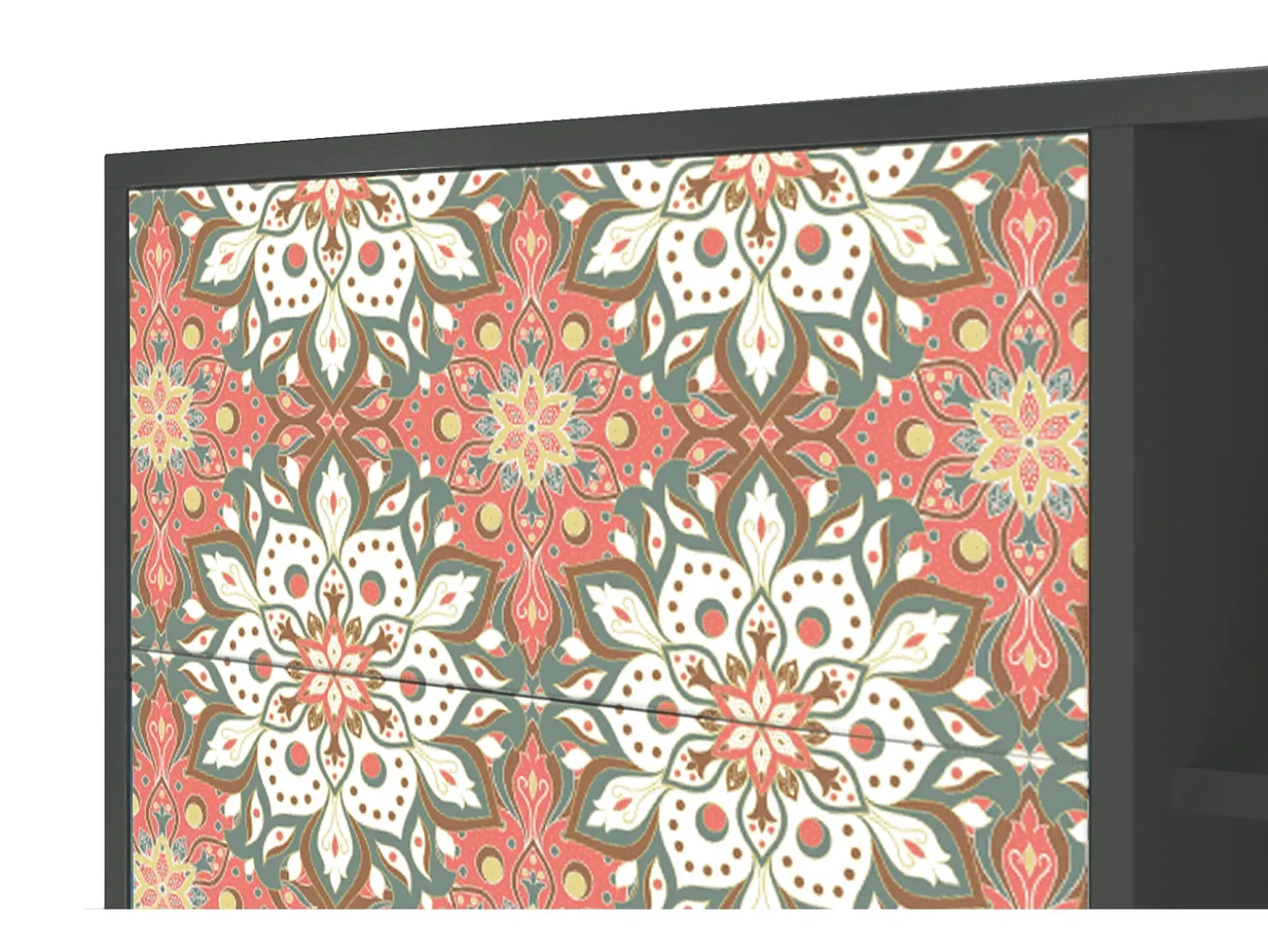 Aparador - 125x98x48 cm - BS2 - Peach Grove, Antracita