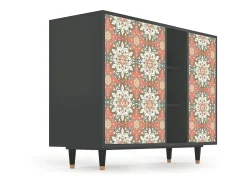 Aparador - 125x98x48 cm - BS2 - Peach Grove, Antracita