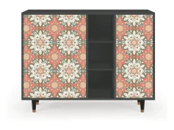 Aparador - 125x98x48 cm - BS2 - Peach Grove, Antracita