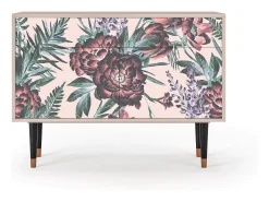 Aparador - 115x85x48 cm - BS4 - Peach Peonies, Latte