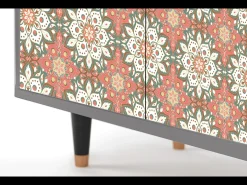 Aparador - 94x96x48 cm - BS3 - Peach Grove, Gris