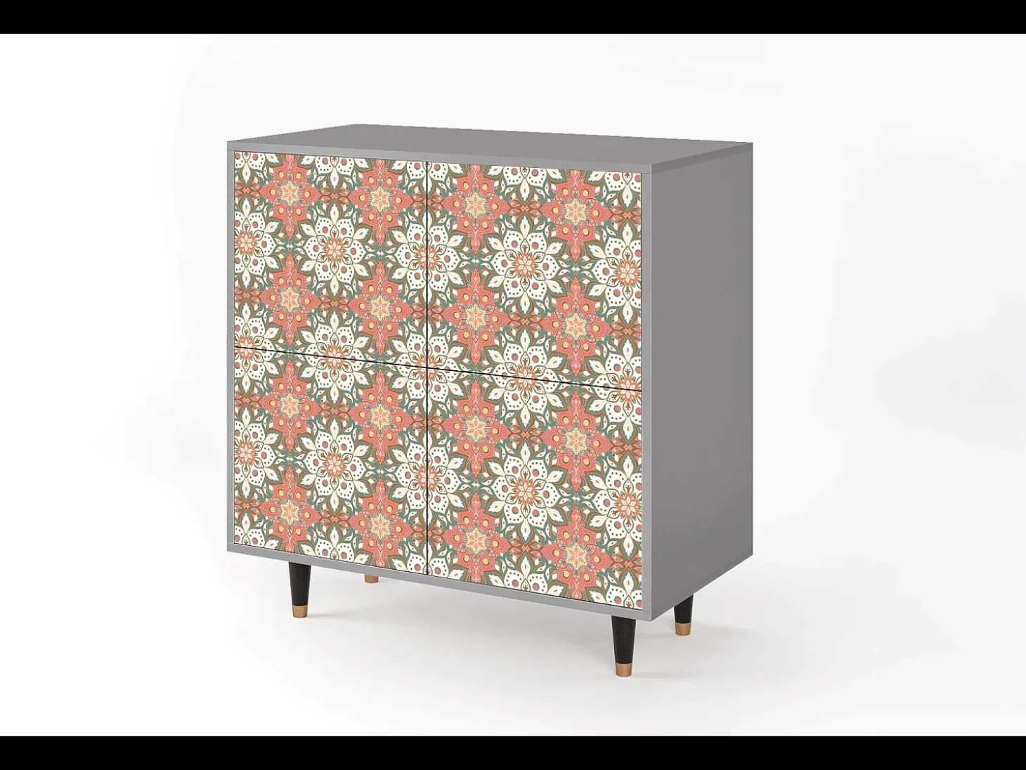 Aparador - 94x96x48 cm - BS3 - Peach Grove, Gris