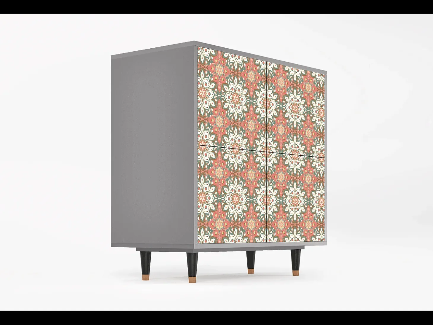 Aparador - 94x96x48 cm - BS3 - Peach Grove, Gris