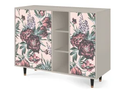 Aparador - 125x98x48 cm - BS2 - Peach Peonies, Arena