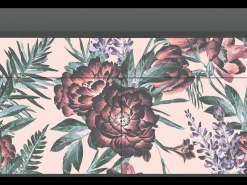 Aparador - 115x85x48 cm - BS4 - Peach Peonies, Antracita