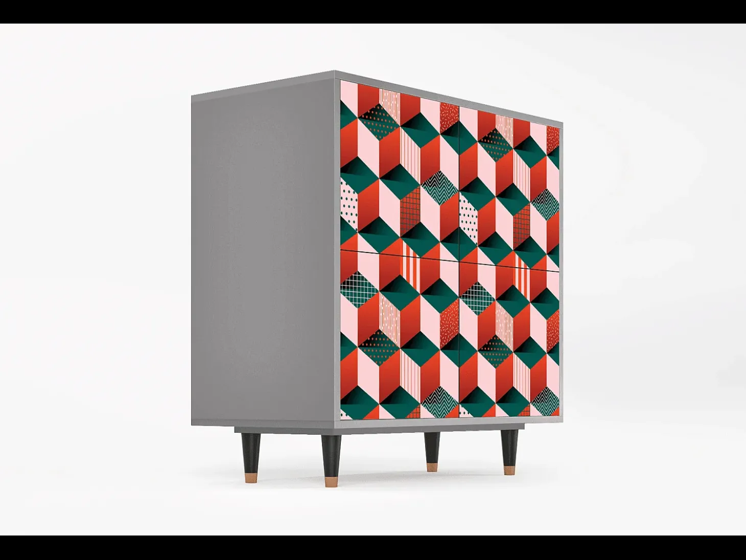 Aparador - 94x96x48 cm - BS3 - Pepsi-Cola, Gris