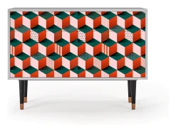 Aparador - 115x85x48 cm - BS4 - Pepsi-Cola, Gris