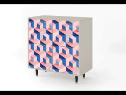 Aparador - 94x96x48 cm - BS3 - Pinky Squares, Arena