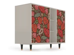 Aparador - 125x98x48 cm - BS2 - Poppy Garden, Arena