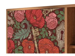 Aparador - 125x98x48 cm - BS2 - Poppy Garden, Nogal