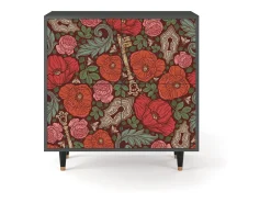 Aparador - 94x96x48 cm - BS3 - Poppy Garden, Antracita
