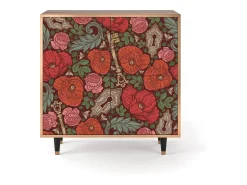 Aparador - 94x96x48 cm - BS3 - Poppy Garden, Nogal