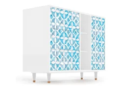 Aparador - 125x98x48 cm - BS2 - Porto Mood, Blanco