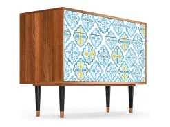 Aparador - 115x85x48 cm - BS4 - Portugese tiles, Nogal