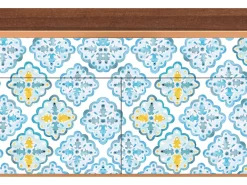 Aparador - 115x85x48 cm - BS4 - Portugese tiles, Nogal