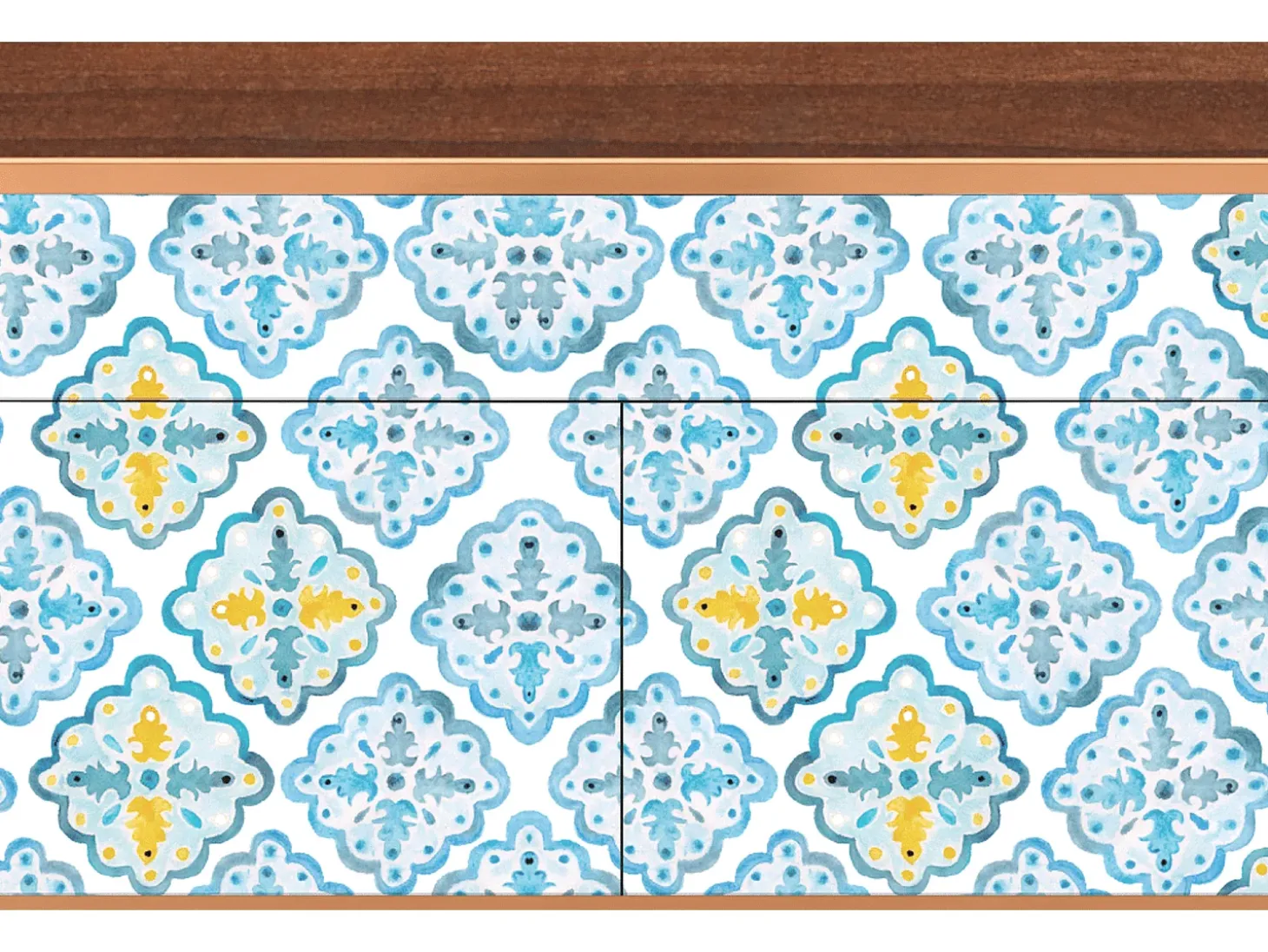 Aparador - 115x85x48 cm - BS4 - Portugese tiles, Nogal
