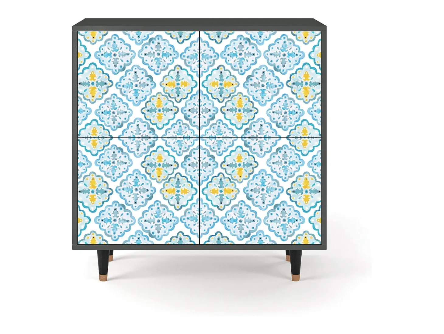 Aparador - 94x96x48 cm - BS3 - Portugese tiles, Antracita