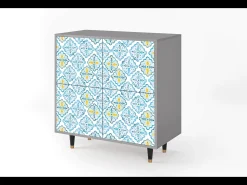 Aparador - 94x96x48 cm - BS3 - Portugese tiles, Gris