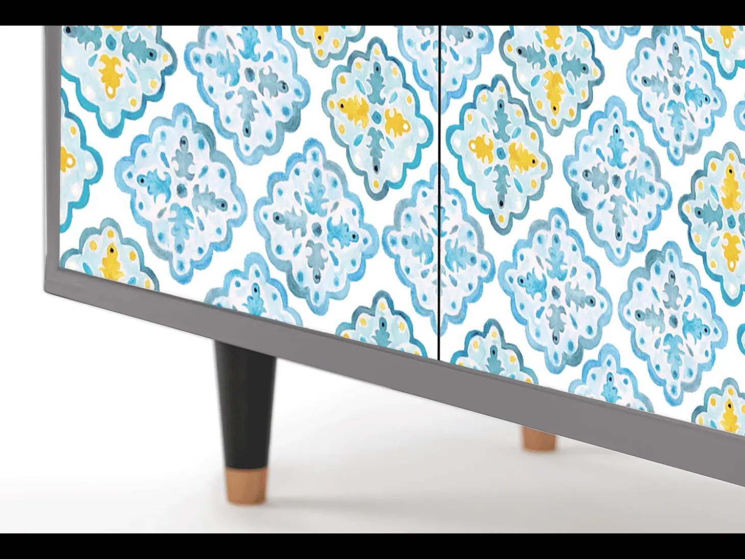 Aparador - 94x96x48 cm - BS3 - Portugese tiles, Gris