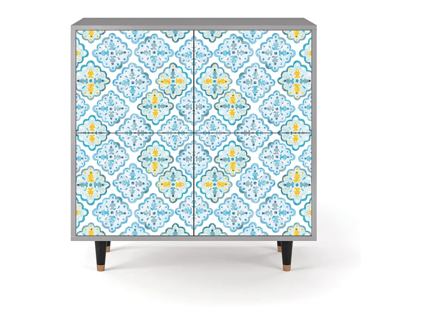 Aparador - 94x96x48 cm - BS3 - Portugese tiles, Gris