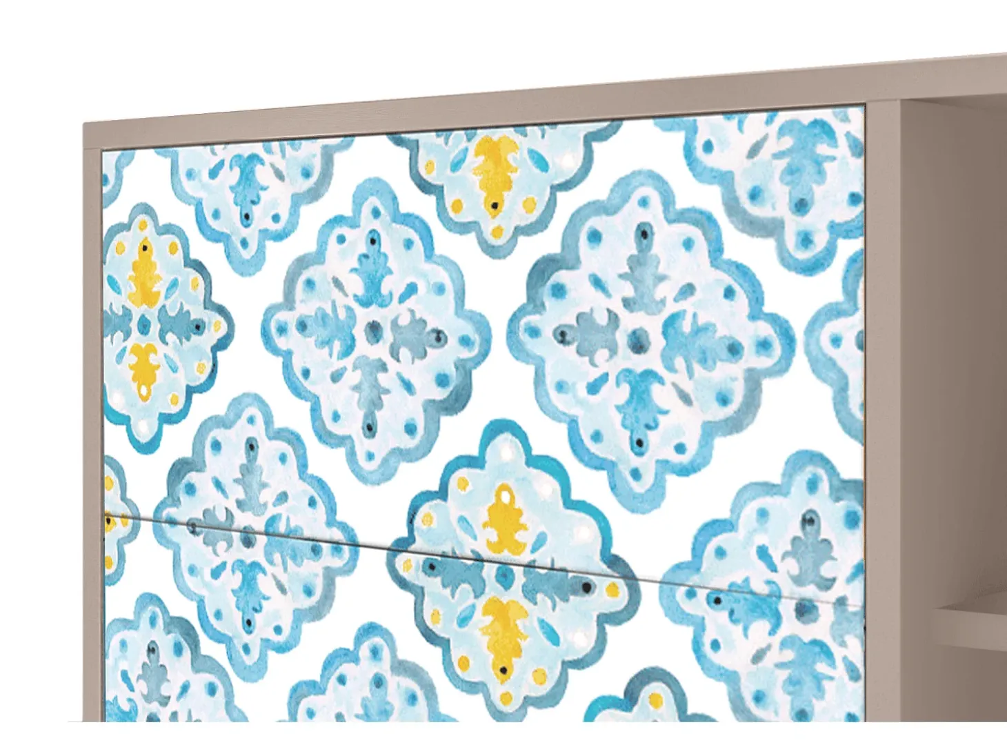 Aparador - 125x98x48 cm - BS2 - Portugese tiles, Latte
